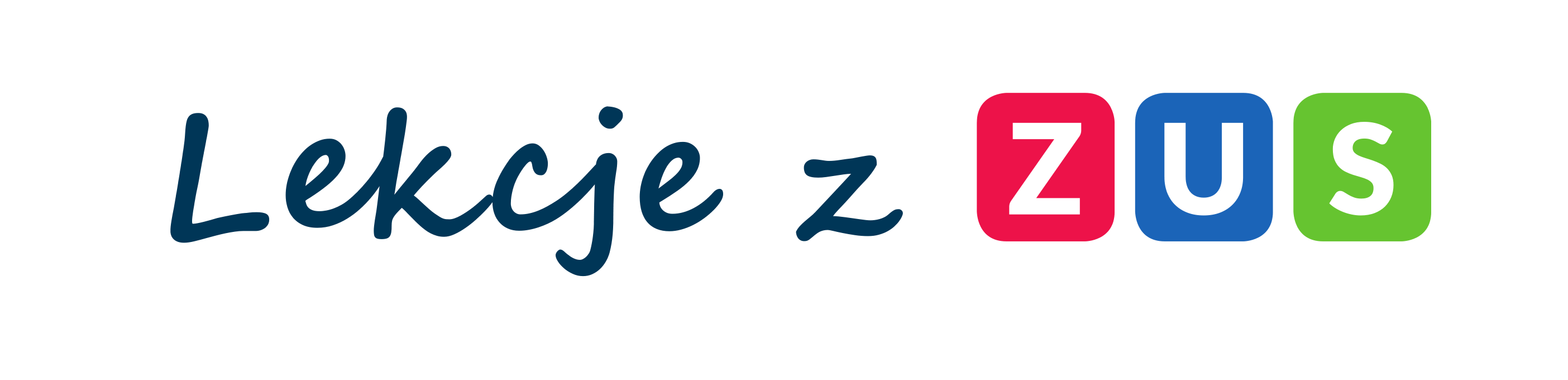 logo lekcje z zus